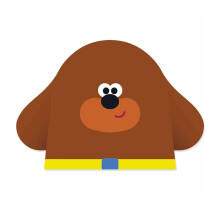 Duggee from Hey Duggee Single 2D Card Party Fancy Dress Mask