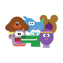 Hey Duggee Card Party Fancy Dress Masks Variety pack of 6