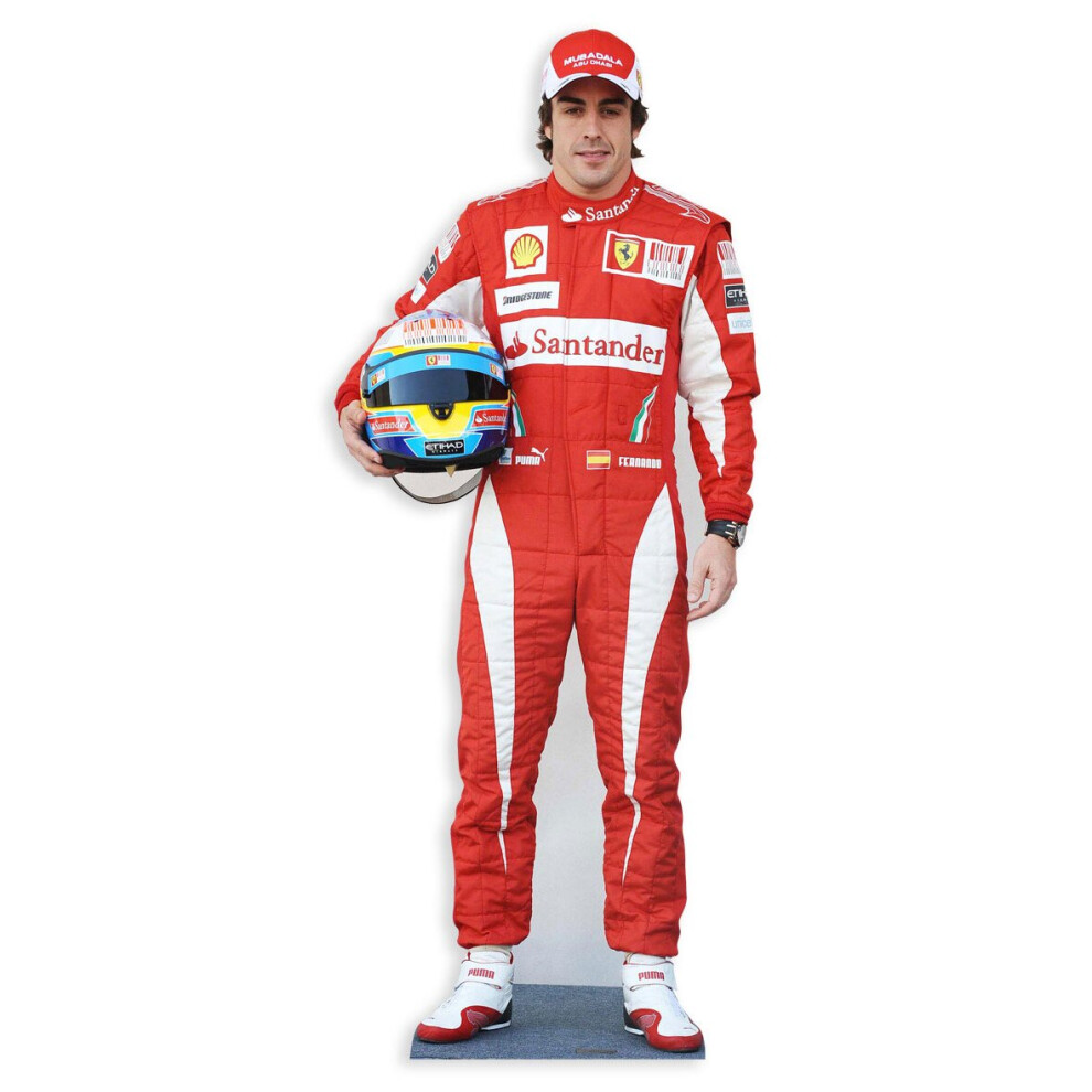 Fernando Alonso Lifesize Cardboard Cutout / Standee / Standup