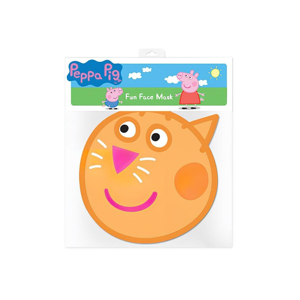 Candy Cat Card Fancy Dress Mask (Peppa Pig)