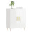VidaXL vidaXL Sideboard Storage Cabinet Cupboard High Gloss White Engineered Wood 3