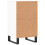 VidaXL vidaXL Sideboard Storage Cabinet Cupboard Side Cabinet White Engineered Wood 8