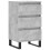 VidaXL vidaXL Sideboard Storage Side Cabinet Cupboard Concrete Grey Engineered Wood 2