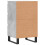 VidaXL vidaXL Sideboard Storage Side Cabinet Cupboard Concrete Grey Engineered Wood 8