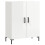 VidaXL vidaXL Sideboard Storage Cabinet Cupboard High Gloss White Engineered Wood 1
