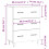 VidaXL vidaXL Sideboard Storage Cabinet Cupboard High Gloss White Engineered Wood 4