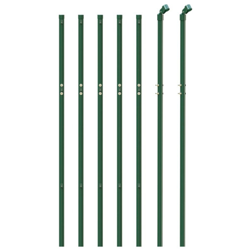 VidaXL vidaXL Maschendrahtzaun Grün 1x10 m 2