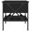 VidaXL (black) vidaXL Bedside Table Bedside Cabinet Telephone Table Brown Oak Engineered Wood 7