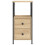 VidaXL (sonoma oak) vidaXL Bedside Cabinet Bedside Table Side Table Sonoma Oak Engineered Wood 6