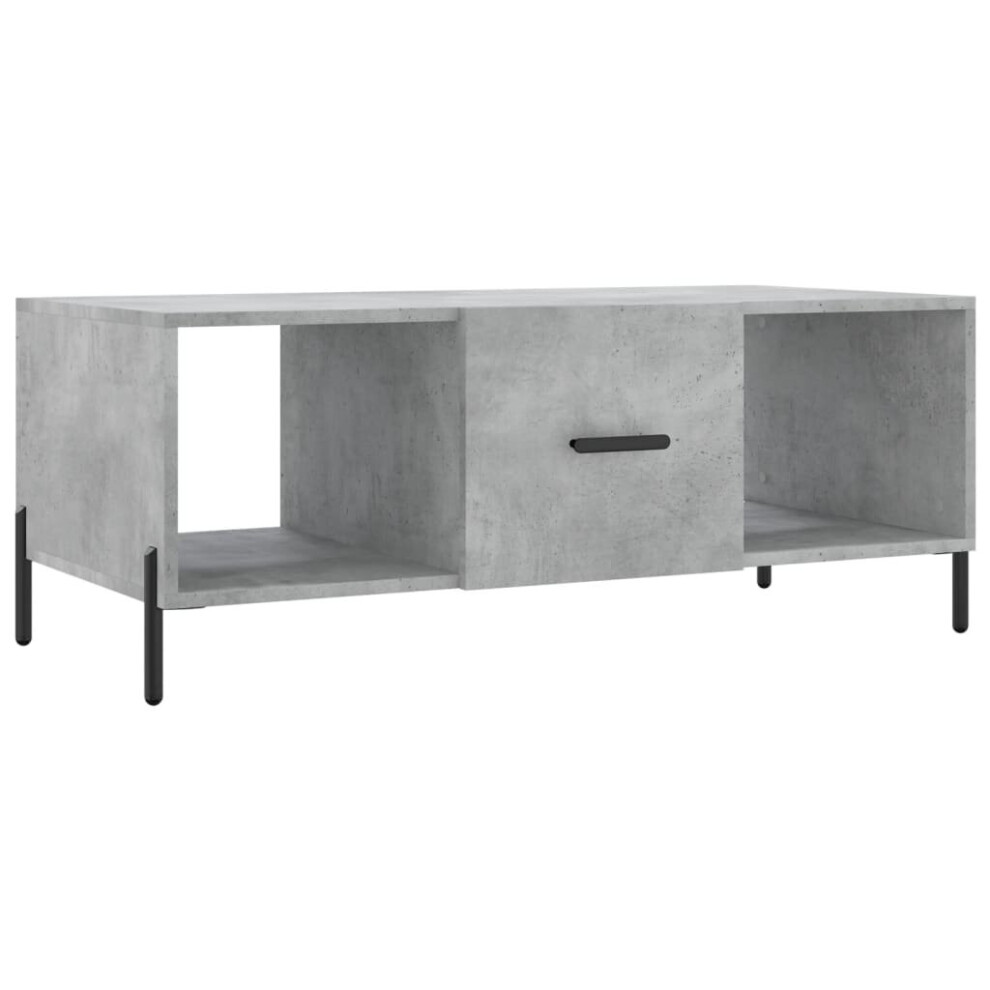 (concrete grey) vidaXL Coffee Table Side Table Sofa Table Telephone Table Engineered Wood