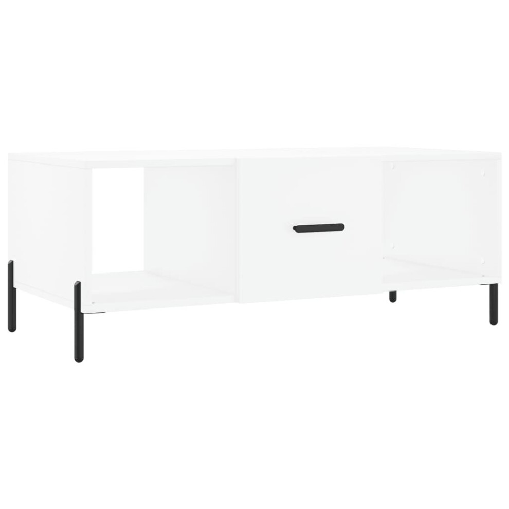 (white) vidaXL Coffee Table Side Table Sofa Table Telephone Table Engineered Wood