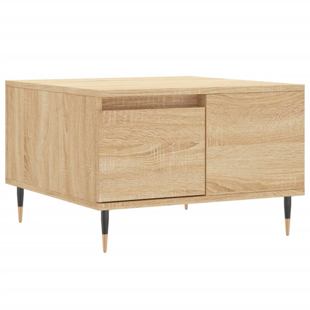 Vidaxl (Sonoma Oak) Coffee Table Side Table Telephone Table Couch Table Engineered Wood