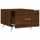 VidaXL (brown oak) vidaXL Coffee Table Side Table Sofa Table High Gloss White Engineered Wood 6
