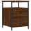 VidaXL (brown oak) vidaXL Bedside Cabinet Bedside Table Side Table Smoked Oak Engineered Wood 1