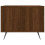 VidaXL (brown oak) vidaXL Coffee Table Side Table Sofa Table High Gloss White Engineered Wood 7