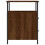 VidaXL (brown oak) vidaXL Bedside Cabinet Bedside Table Side Table Smoked Oak Engineered Wood 7