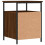 VidaXL (brown oak) vidaXL Bedside Cabinet Bedside Table Side Table Smoked Oak Engineered Wood 8