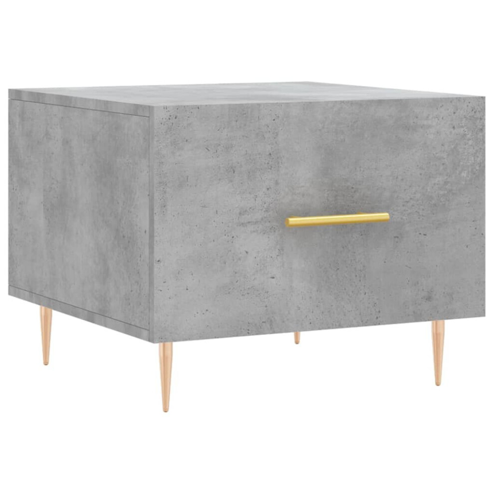 Vidaxl (Concrete Grey) Coffee Table Side Table Sofa Couch Table Grey Sonoma Engineered Wood