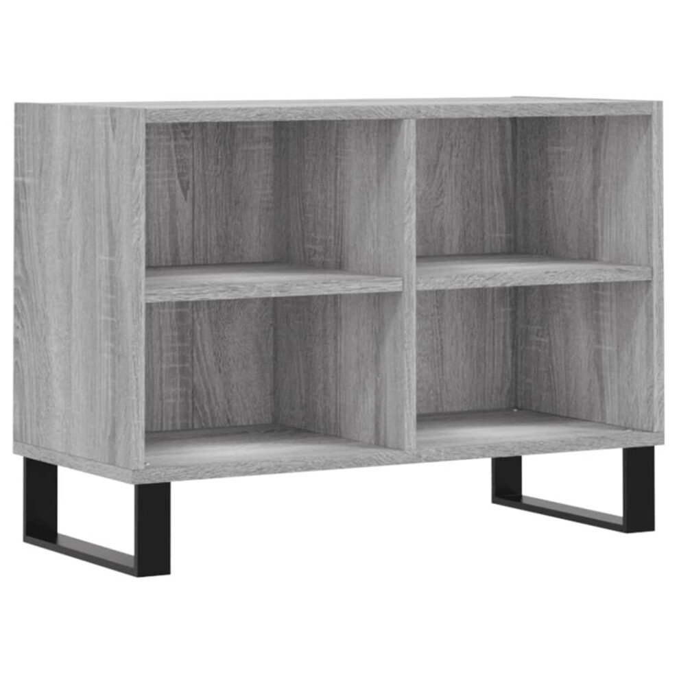 Vidaxl Tv Cabinet Tv Unit Media Cabinet Tv Stand Grey Sonoma Engineered Wood