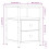 VidaXL (grey sonoma) vidaXL Bedside Cabinet Bedside Table Telephone Table Black Engineered Wood 4