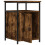 VidaXL (smoked oak) vidaXL Bedside Cabinet Bedside Table Side Table Smoked Oak Engineered Wood 5