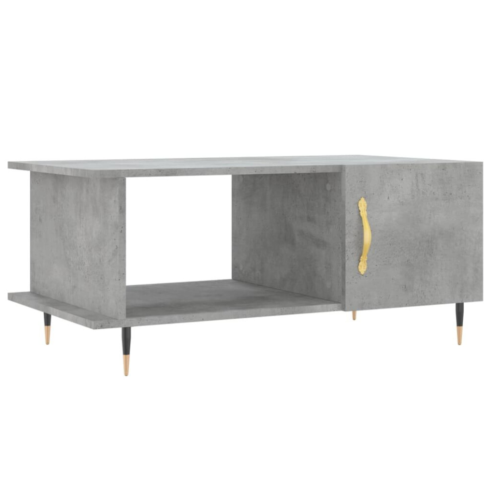 (concrete grey) vidaXL Coffee Table Side Table Sofa Couch Table Grey Sonoma Engineered Wood