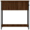 VidaXL (brown oak) vidaXL Bedside Cabinet Side Table Nightstand Bed Table Black Engineered Wood 7