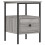 VidaXL (grey sonoma) vidaXL Bedside Cabinet Bedside Table Side Table Sonoma Oak Engineered Wood 2