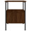 VidaXL (brown oak) vidaXL Bedside Cabinet Bedside Table Side Table Sonoma Oak Engineered Wood 7