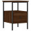 VidaXL (brown oak) vidaXL Bedside Cabinet Bedside Table Side Table Sonoma Oak Engineered Wood 2