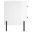 VidaXL (high gloss white, 2 pcs) vidaXL Bedside Cabinets Nightstand Bedside Table 2 pcs White Engineered Wood 7