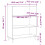 VidaXL (white) vidaXL Bookcase Display Cabinet Sideboard Bookshelf Brown Oak Engineered Wood 9