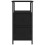 VidaXL (black) vidaXL Bedside Cabinet Bedside Table Side Table Sonoma Oak Engineered Wood 5