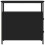 VidaXL (black) vidaXL Bedside Cabinet Bedside Table Side Table Sonoma Oak Engineered Wood 7