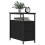 VidaXL (black) vidaXL Bedside Cabinet Bedside Table Side Table Sonoma Oak Engineered Wood 3