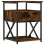 VidaXL (smoked oak) vidaXL Bedside Cabinet Bedside Table Side Table Brown Oak Engineered Wood 1