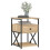 VidaXL (sonoma oak) vidaXL Bedside Cabinet Bedside Table Side Table Brown Oak Engineered Wood 3