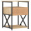 VidaXL (sonoma oak) vidaXL Bedside Cabinet Bedside Table Side Table Brown Oak Engineered Wood 8