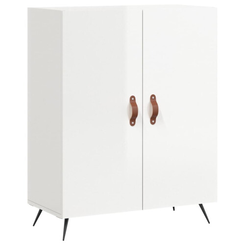 VidaXL (high gloss white) vidaXL Sideboard Storage Cabinet Cupboard Buffet Side Cabinet Engineered Wood 1