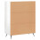 VidaXL (high gloss white) vidaXL Sideboard Storage Cabinet Cupboard Buffet Side Cabinet Engineered Wood 8