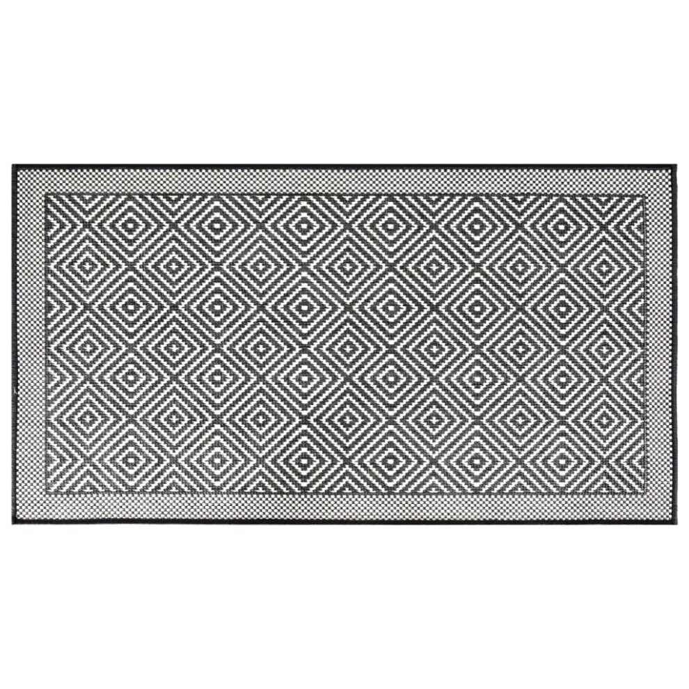 (grey, 80 x 150 cm) vidaXL Outdoor Rug Floor Carpet Door Mat Washable Floor Rug Reversible Design-image-OPC-PC7QQKV-NEW