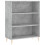 VidaXL (concrete grey) vidaXL Bookcase Sideboard Storage Unit Bookshelf Sonoma Oak Engineered Wood 2