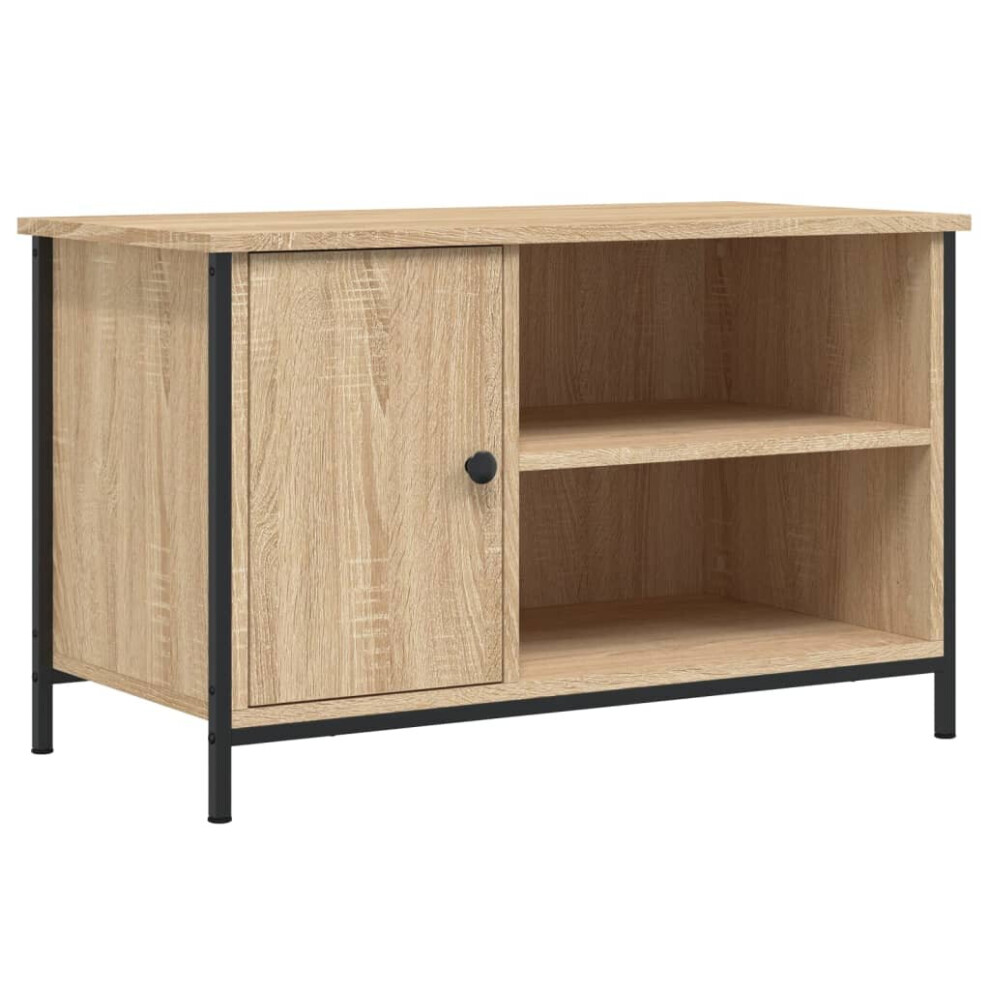 Vidaxl (Sonoma Oak) Tv Cabinet Side Cabinet Sideboard Cupboard Smoked Oak Engineered Wood