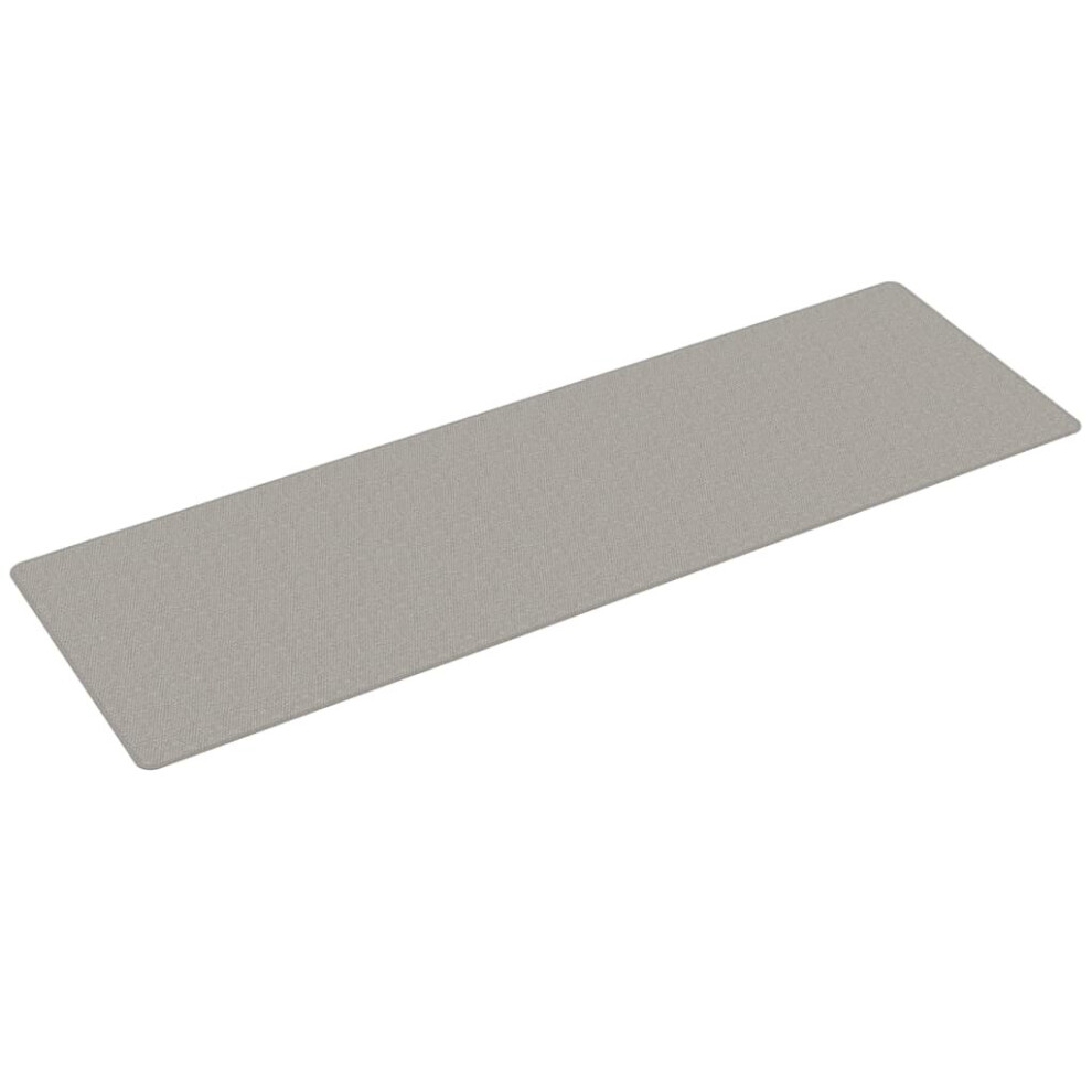 (taupe, 80 x 250 cm) vidaXL Carpet Runner Floor Mat Hallway Runner Rug Floor Carpet Sisal Look