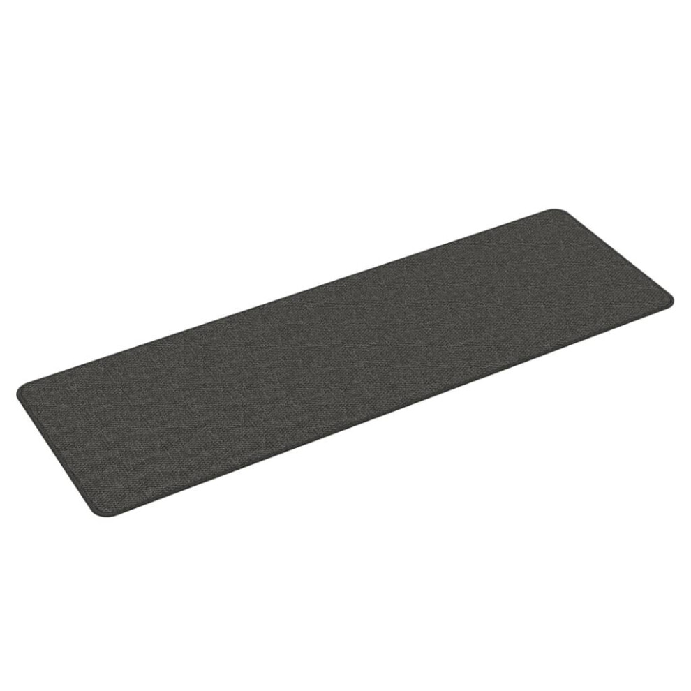 Vidaxl (, 50 X 150 Cm) Carpet Runner Floor Mat Hallway Runner Rug Floor Carpet Sisal Look Anthracite