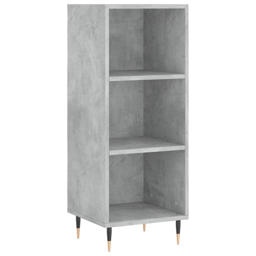 (concrete grey) vidaXL Sideboard Highboard Cupboard Side Cabinet Concrete Grey Engineered Wood