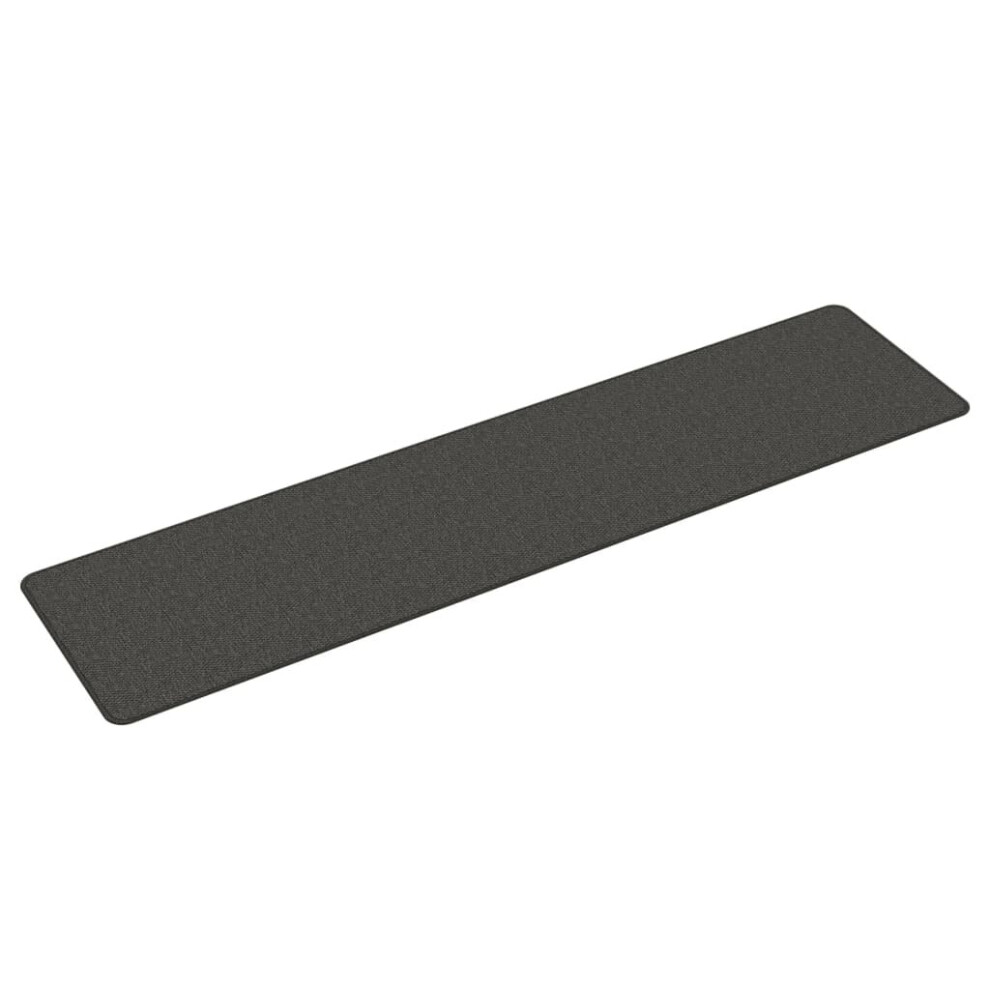 Vidaxl (, 50 X 200 Cm) Carpet Runner Floor Mat Hallway Runner Rug Floor Carpet Sisal Look Anthracite