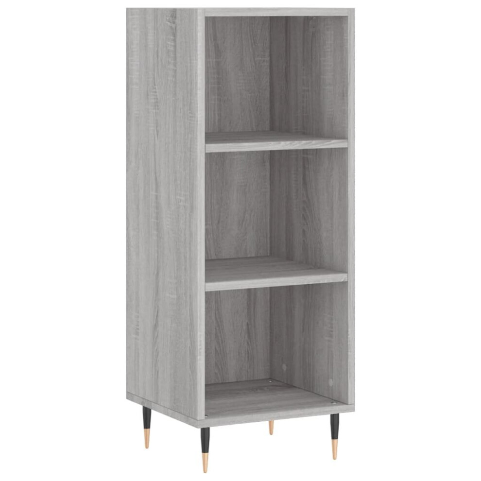 (grey sonoma) vidaXL Sideboard Highboard Cupboard Side Cabinet Concrete Grey Engineered Wood