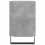 VidaXL (concrete grey, 2 pcs) vidaXL Bedside Cabinet Bed Table Nightstand Side Table Black Engineered Wood 6