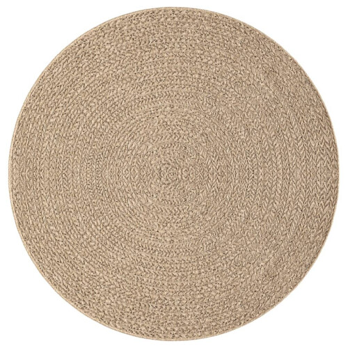 VidaXL vidaXL Teppich 120 cm Jute-Optik Innen und Außen 2